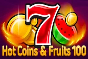 Арт слота Hot Coins & Fruits 100